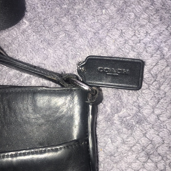 Gotham slim crossbody Coach Purse in Signature Print (Damaged) - Picture 4 of 16